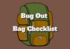 Bug Out Bag Checklist