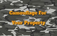 camouflage for your property